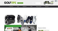 Desktop Screenshot of golftipsmag.com